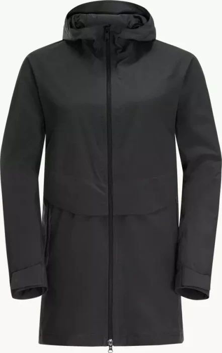 Jack Wolfskin Mainkai Long Jacke (Damen)
