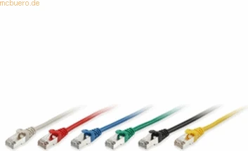 Equip Patchkabel, Cat6, S/FTP, RJ-45/RJ-45, 0.25m, rot