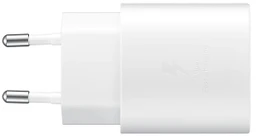 Samsung Schnellladegerät 25W USB-C ohne Kabel weiß
