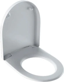 Geberit Renova Plan WC-Sitz, Befestigung von oben, Absenkautomatik