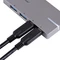 SilverStone EP09 USB-Hub, 2x USB-C 3.0, 2x USB-A 3.0, USB-C 3.0 [Stecker] Vorschaubild
