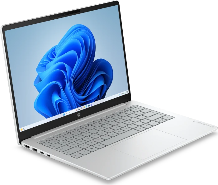 HP OmniBook 3 14-hy0130ng, silber, Ryzen 3 7320U, 8GB RAM, 512GB SSD, DE