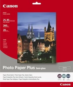 Canon SG-201 Plus Fotopapier seidenmatt weiß, 10x15cm, 260g/m², 20 Blatt