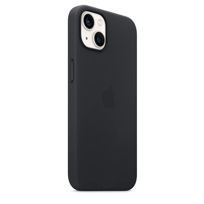 Apple Leder Case mit MagSafe für iPhone 13 Mitternacht