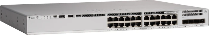 Cisco Catalyst 9200 Advantage Rackmount Gigabit Managed Switch, 24x RJ-45, 1x Erweiterungsslot, 370W PoE+