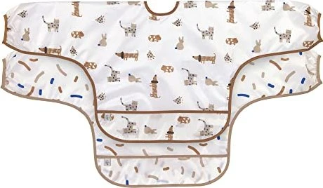 Lässig Langarm-Lätzchen Little Mateys Royal Blau, 2 Stück