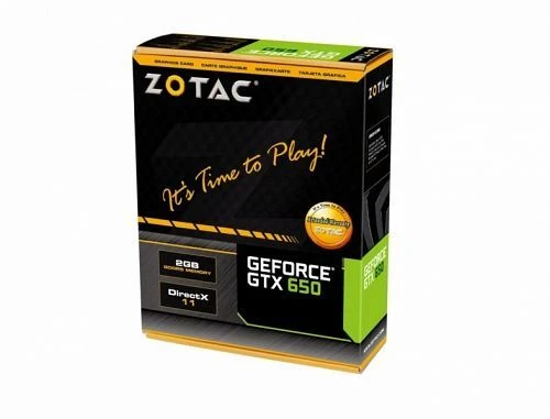 Zotac GeForce GTX 650, 2GB GDDR5, 2x DVI, Mini HDMI