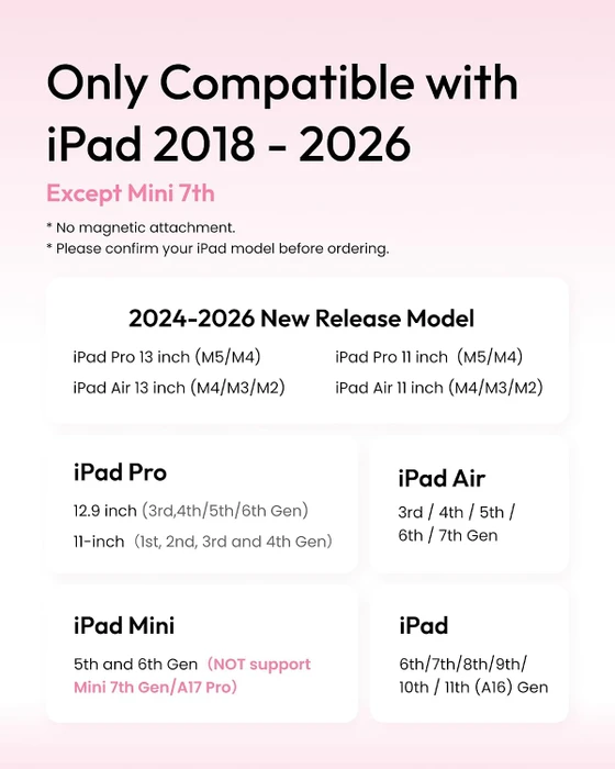 Metapen Air 8 iPad Pencil rosa