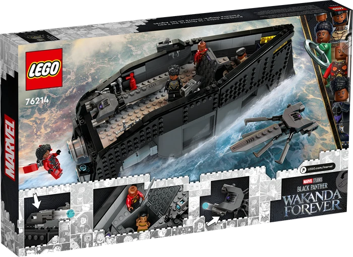 LEGO Marvel Super Heroes Spielset - Black Panther: Duell auf dem Wasser