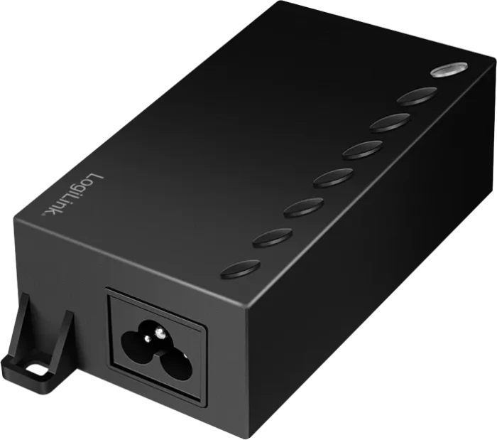LogiLink Wallmount Gigabit PoE-Injektor, 2x RJ-45, 60W PoE++