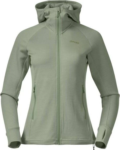 Bergans Ulstein Wool Hood Funktionsjacke jade green (Damen)