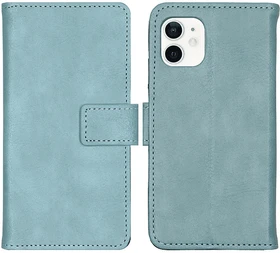 iMoshion Luxuriöse Buchtyp-Hülle für das iPhone 12 Mini hellblau