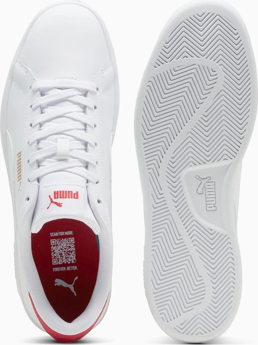 Puma Smash 3.0 L puma white/club red/puma gold