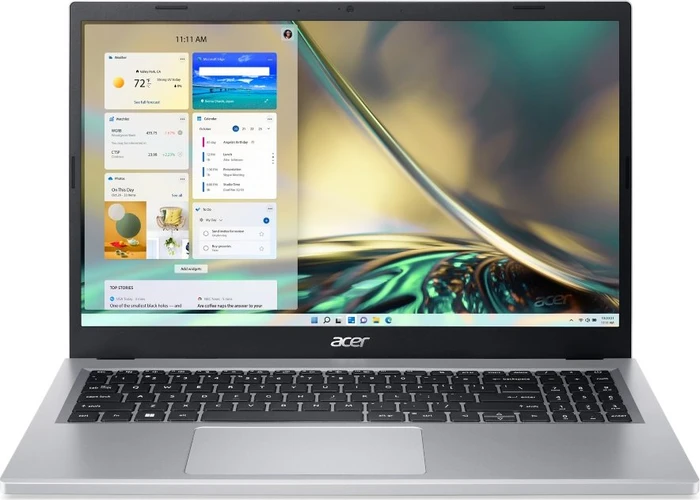 Acer Aspire 3 A315-510P-39UW, Pure Silver, Core i3-N305, 8GB RAM, 256GB Flash, DE