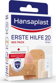 Hansaplast Erste Hilfe Pflaster Mix, 20 Stück