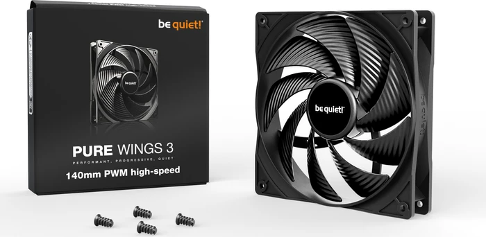 be quiet! Pure Wings 3 PWM High-Speed, 140mm