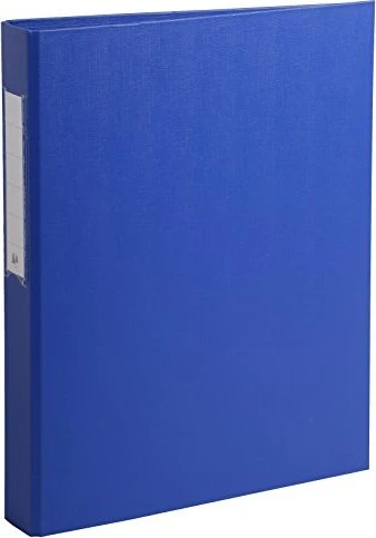 Exacompta Ringbuch 2-Ring Karton, 40mm, A4, blau