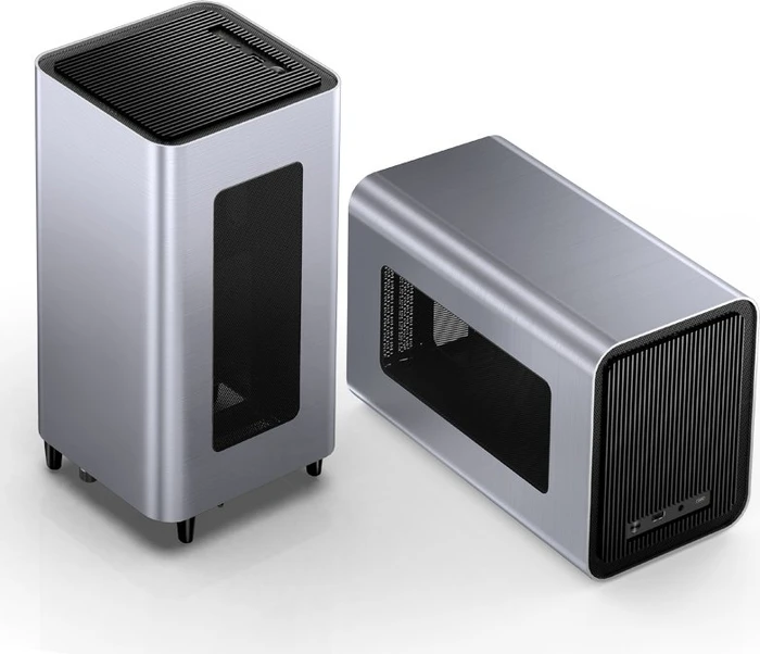 Jonsbo V11, silber, Mini-ITX