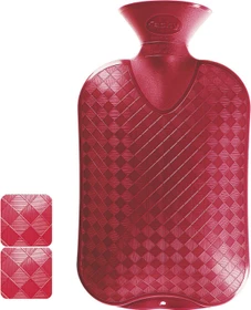 Fashy Wärmflasche glatt cranberry