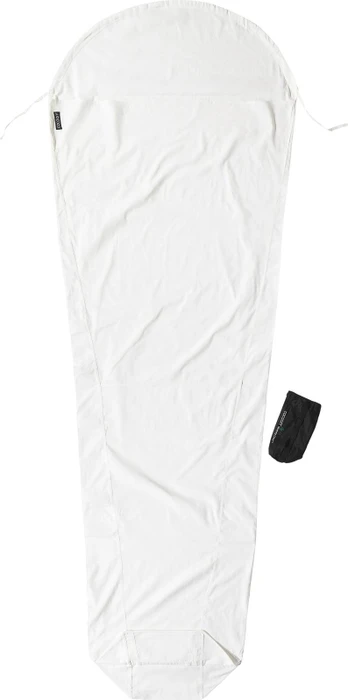 Cocoon MummyLine Baumwolle Hüttenschlafsack off white