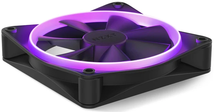NZXT F Series F120 RGB, Matte Black, schwarz, 120mm