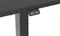 Equip ERGO elektrisch höhenverstellbarer Sitz-Steh-Schreibtisch 120x60cm schwarz/schwarz Vorschaubild