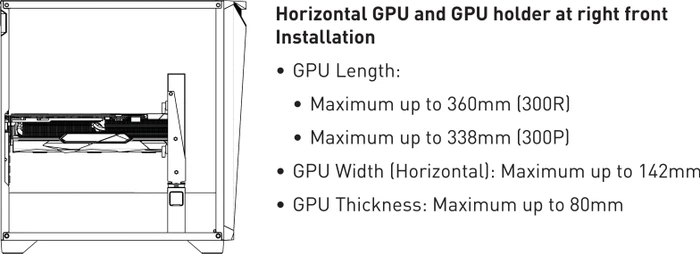 MSI MPG Gungnir 300P Airflow, schwarz, Glasfenster