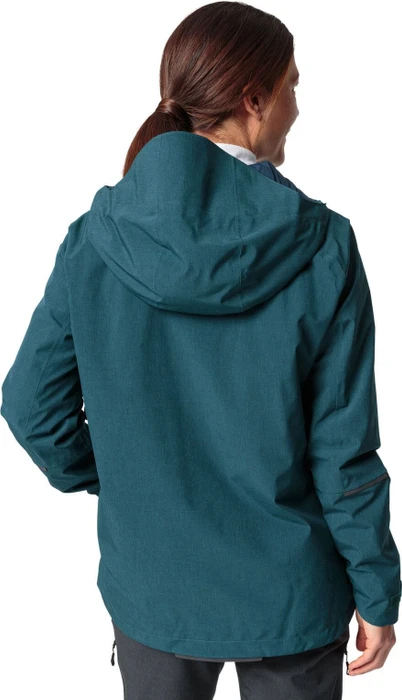 Vaude Yaras Warm Rain Fahrradjacke mallard green (Damen)