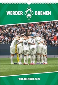 Neumann Werder Bremen Wandkalender 2026, 300x420mm, grün