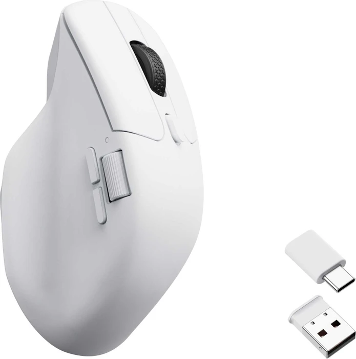 Keychron M6 Wireless Mouse weiß, 1K PixArt 3395, USB/Bluetooth