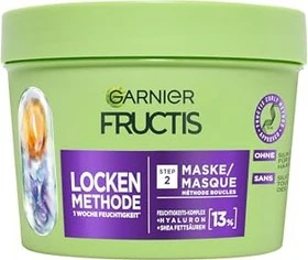 Garnier Fructis Locken Methode Feuchtigkeitsauffüllende Haarmaske, 370ml