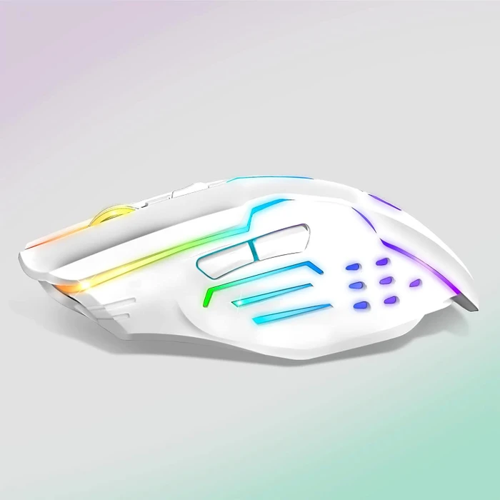 Empire Gaming RF-903 Wireless Mouse weiß, USB