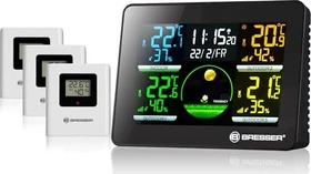 Bresser Thermo Hygro Quadro NLX Funkwetterstation, digital