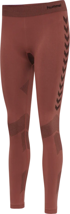 hummel Seamless Training Tight Hose lang marsala (Damen)
