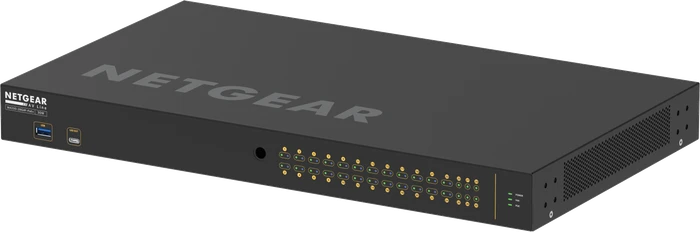 Netgear AV Line M4250 Rackmount Gigabit Managed Switch, 26x RJ-45, 4x SFP, 300W PoE+
