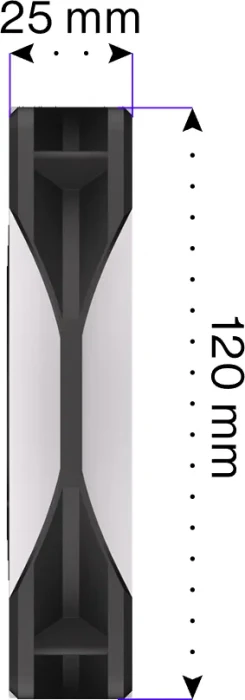 Endorfy Corona 120, schwarz, 120mm