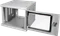 LogiLink 10" Wandgehäuse 4HE, montiert, Sicherheitsglastür, grau, 300mm tief Vorschaubild