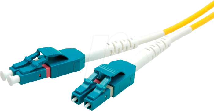 Roline / Secomp Uniboot LSOH LWL Duplex Kabel, OS2, 2x LC Stecker/2x LC Stecker