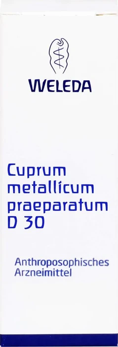 Weleda Cuprum Metallicum Praep. D30 Trituration, 20g