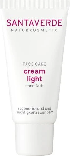 Santaverde Aloe Vera light ohne Duft Gesichtscreme, 30ml