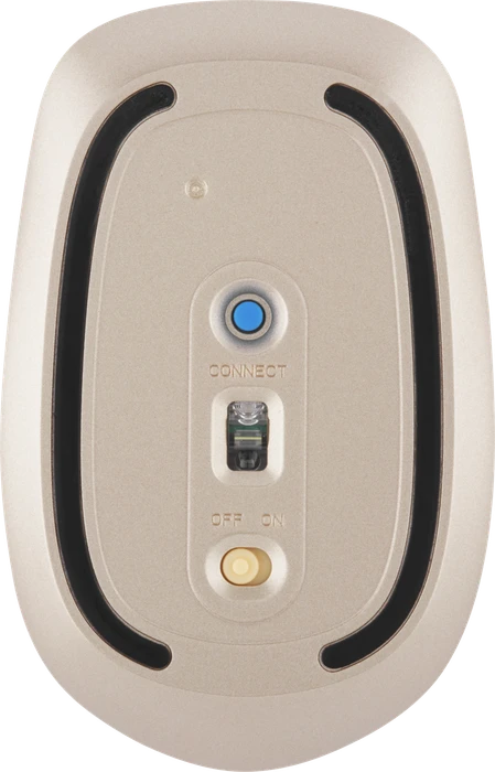 HP 410 Slim Mouse Ash Silver, schwarz/bronze, Bluetooth