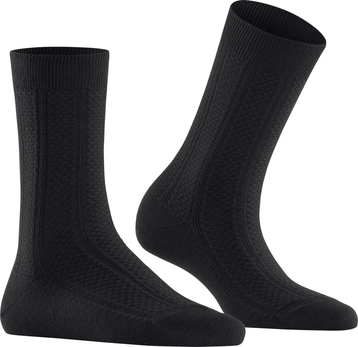 Falke Needlepoint Socken schwarz (Damen)