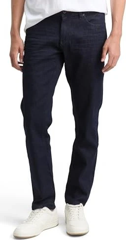 Tom Tailor Curt Tapered mit Strech Jeans rinsed blue denim (Herren)