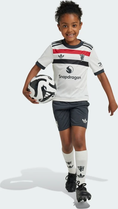 adidas Manchester United 2024/2025 Ausweichausrüstung off white (Junior)