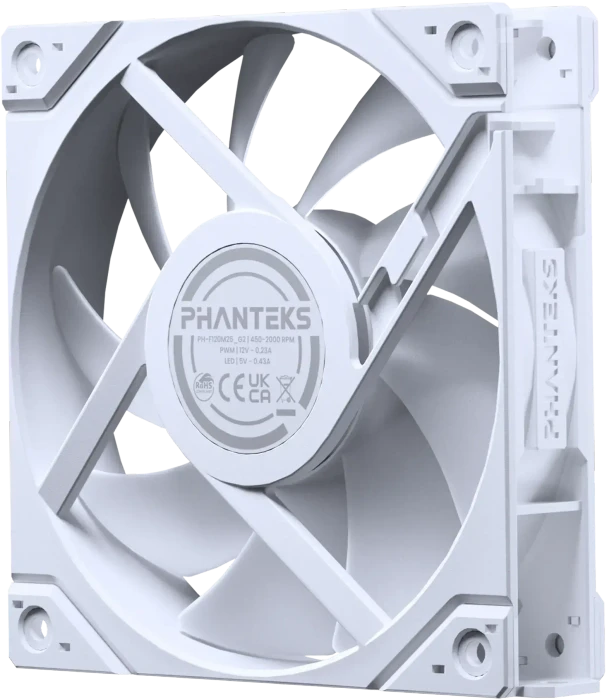 Phanteks M25G2-120 D-RGB Reverse, weiß, 120mm