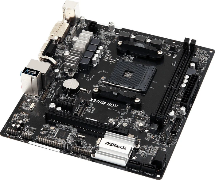 ASRock X370M-HDV (AMD AM4)