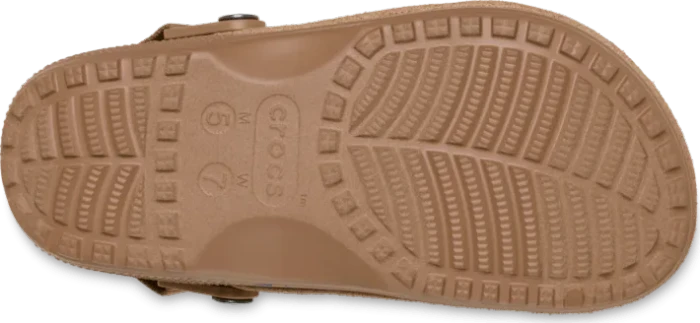 Crocs Classic Crafted Vegan Suede Clog milk chocolate