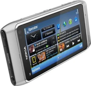 Nokia N8 silver white