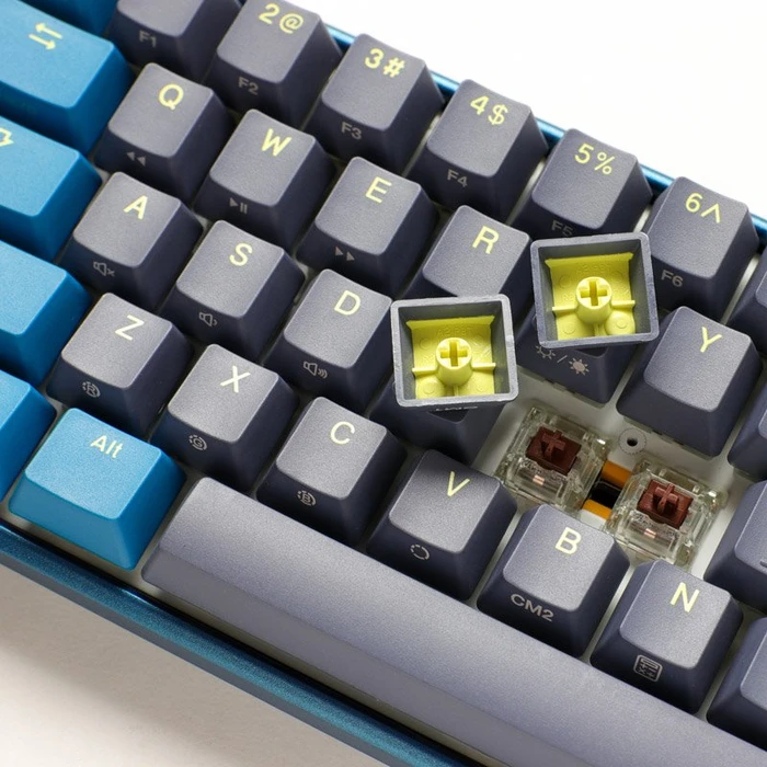 Ducky One 3 DayBreak SF PBT blau, LEDs RGB, MX RGB CLEAR, USB, US
