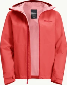 Jack Wolfskin Highest Peak 3L Funktionsjacke vibrant red (Damen)